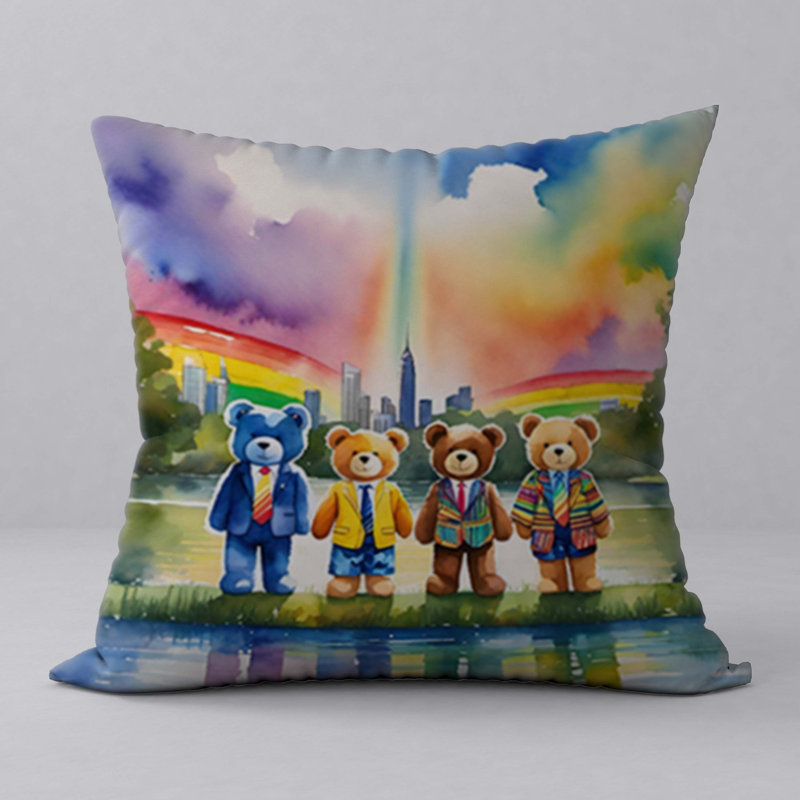 Reversible Throw Pillow