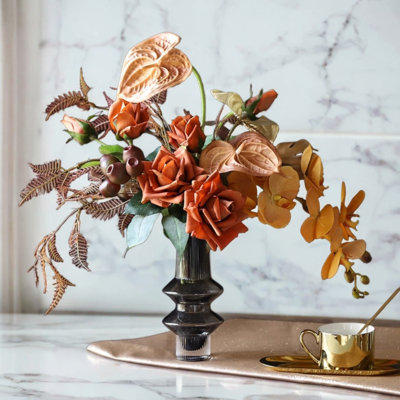 Bouquet de fleurs simulé, fausse fleur, décoration intérieure