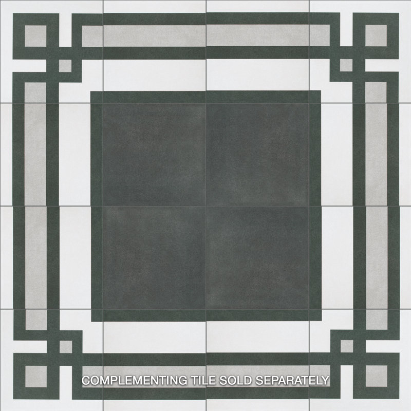 Twenties 8" x 8" Ceramic Wall & Floor Tile