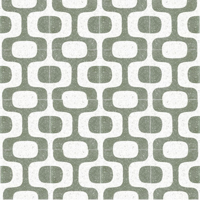 Ipanema 8" x 8" Cement Patterned/Concrete Look Wall & Floor Tile