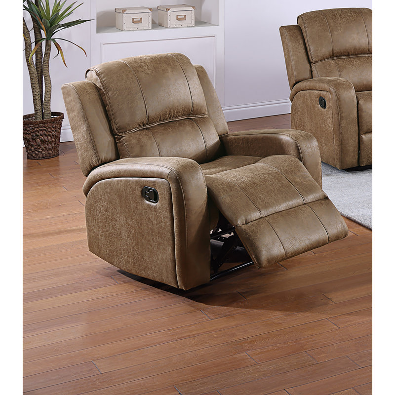 Single Recliner, Brown