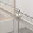 59"W x 60" H Single Sliding Frameless Tub Door with 5/16"(8mm) Clear Tempered Glass-99476889