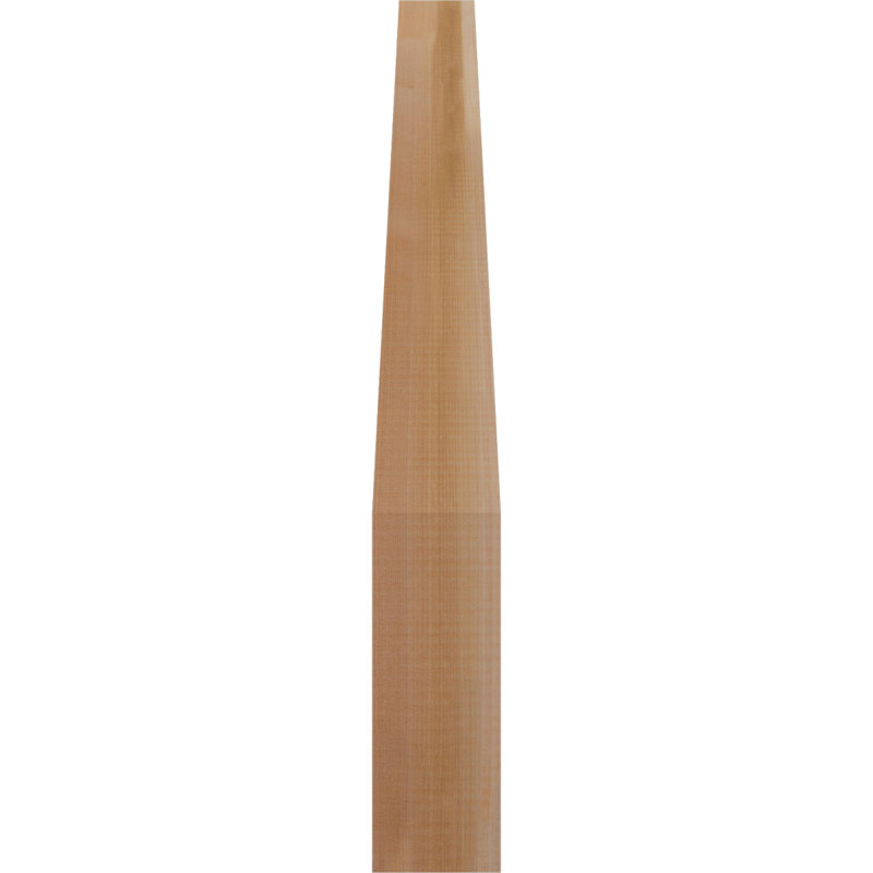 Attelle de genou lisse Merced l 3 1/2 po x P 24 po x H 30 po, Cèdre rouge de l'Ouest, Lisse, H 30 po x l 3,5 po x P 24 po