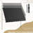 118" Deck Awning With Adjustable Legs And Protected Cover, For Porch, Window, Door, Black Retractable Sun Shade Awning, Protection Legs,