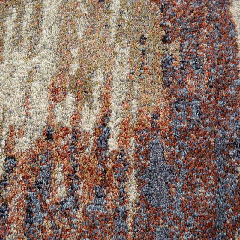 Abstract Indoor Rug, Rectangle 5'3" x 7'6"