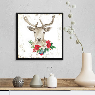 " Christmas Deer " Painting Print