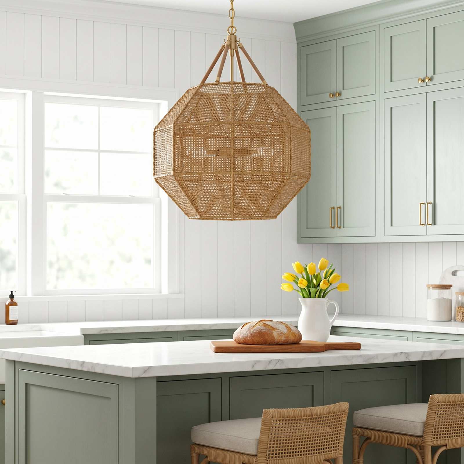 Matira 5 Light Metal Dimmable Pendant