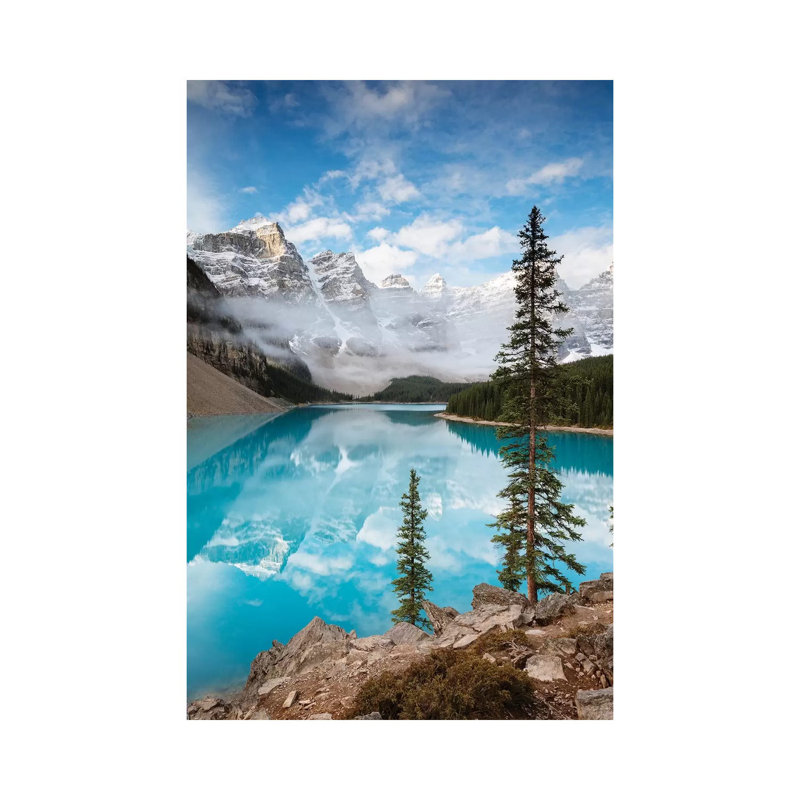 Moraine Lake In Autumn, Banff, Canada by Matteo Colombo - Wrapped Canvas Print, 66.04 cm H x 45.72 cm W x 1.91 cm D