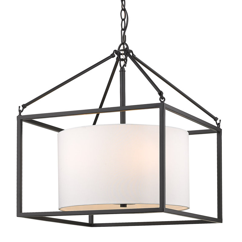 Lustre rectangulaire à 5 lumières Hodder