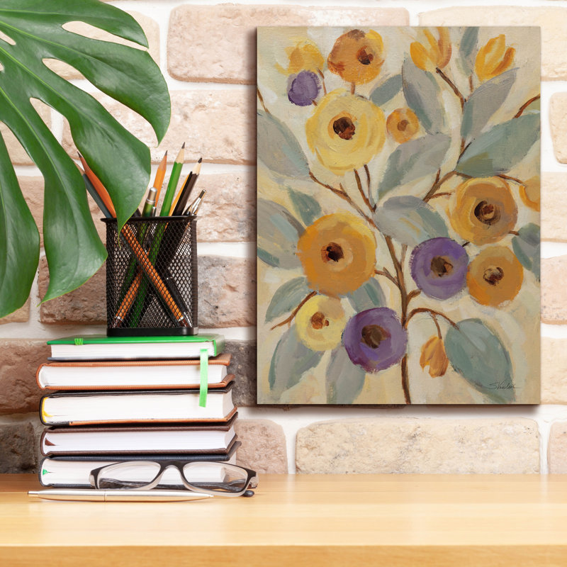 «Honeybloom Branches 1» par Silvia Vassileva, art mural sur toile