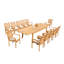 Outdoor 13 - Piece Teak Dining Set