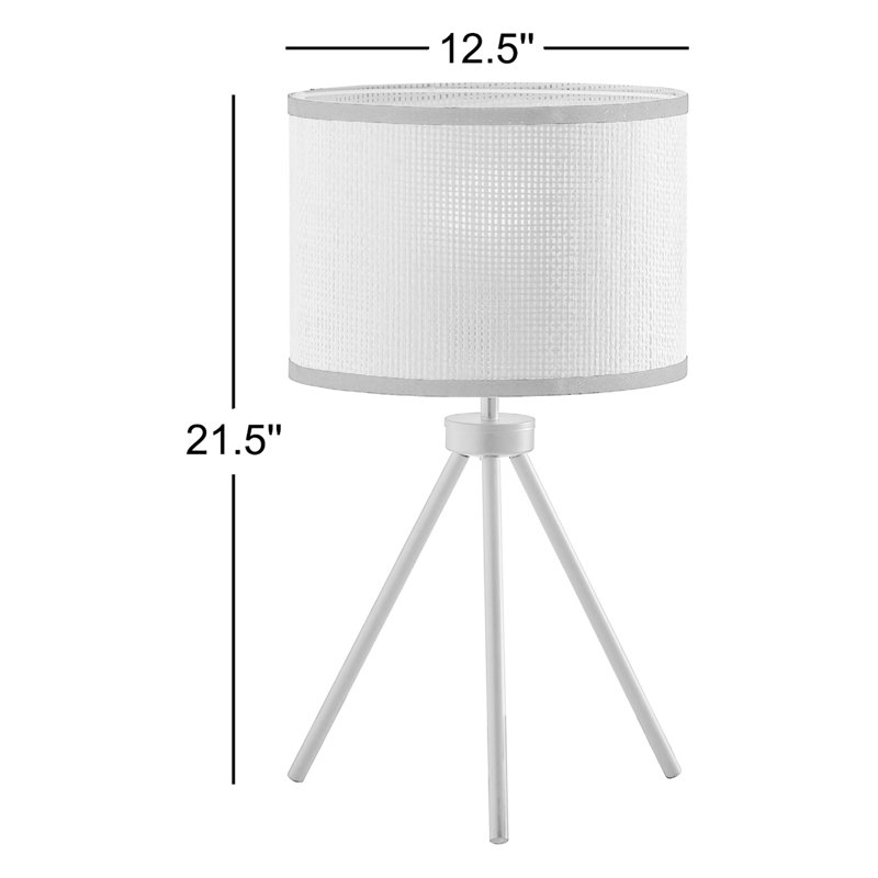 Lampe de table en métal Browning