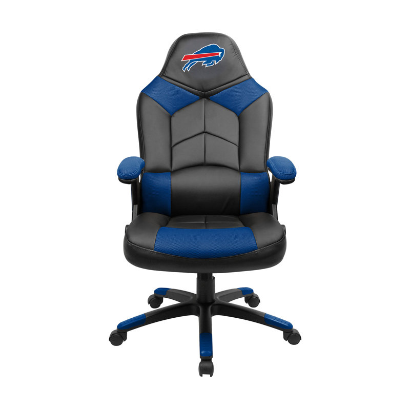 NFL Oversized Gaming Chair, Black/Blue and Buffalo Billsand