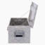 Hewei 30'' W 16.88 Gallons Water Resistant Metal Lockable Storage Bench-89952541