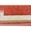 Wool Striped Area Rug in Red-75233162