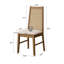Chaise en bois massif Consiglia-500991341
