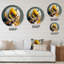 Horloge murale Visionary Divine Dance 3D Wave Sphere IV-93380235