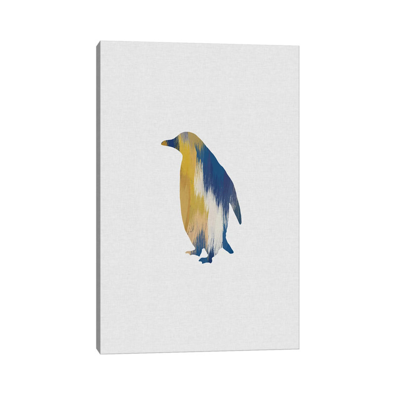 Penguin - Wrapped Canvas Painting, 66.04 cm H x 45.72 cm W x 3.175 cm D