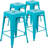 Irtaza Counter Stool with Metal Frame-419102790