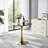 23.6" Square Pedestal Dining Table