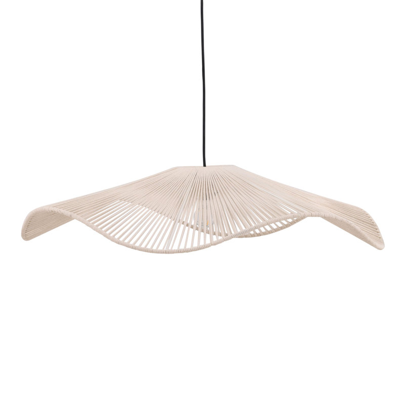 Jackie Pendant Light, Cream