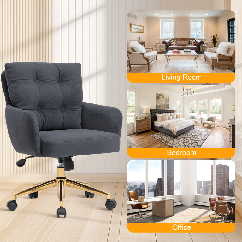 Zareon Office Chair, Grey