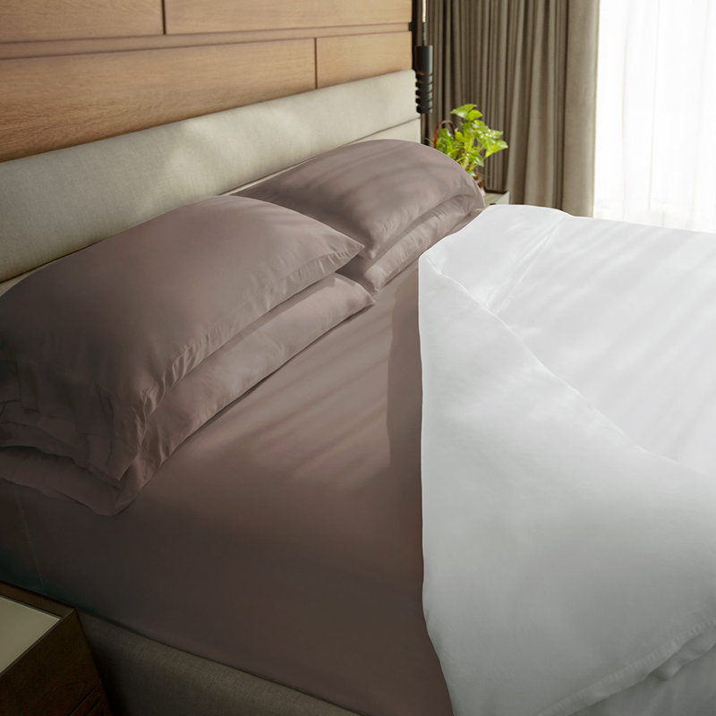 Rayon Twill Sheet Set, Queen Sheet Set + 1 Fitted Sheet + 1 Pillowcases, Beach Linen