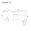 Buffet Sideboard With 3 Doors And Mental Legs-963484280