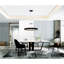 Lustre à DEL noir mat - Plafonnier moderne à intensité variable minimaliste-1172230942-1172230941