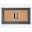 Paillasson d'extérieur robuste monogrammé 24 X 39-70051387