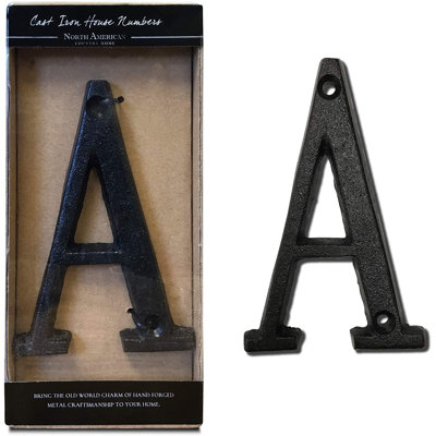 5.5'' H Metal House Number