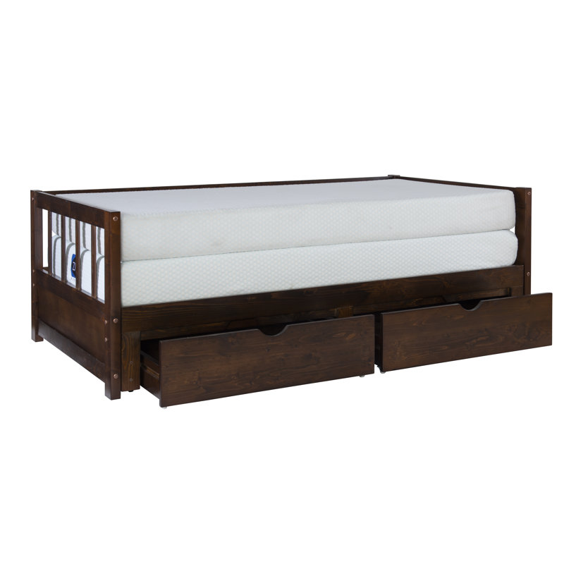 Crespo Storage Bed, Espresso