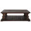 Table basse en bois massif avec rangement McKew