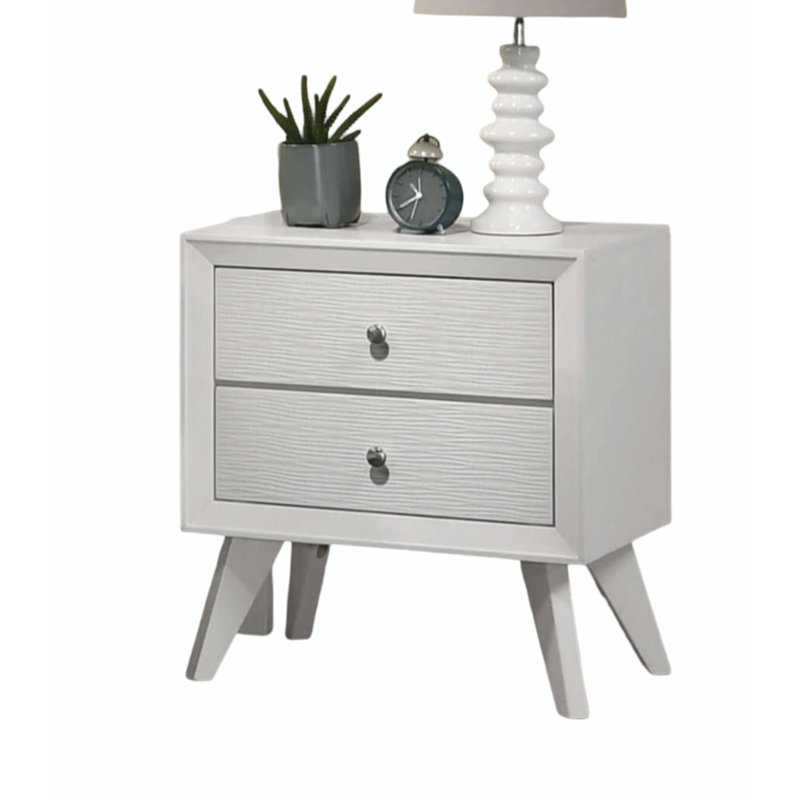 Table de chevet en bois massif Nilsen