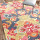 SAMPLE - Maastricht Blue/Red Area Rug