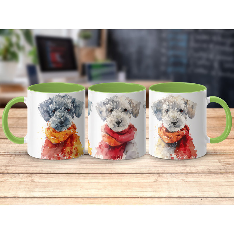 Mug, 4, Light Green