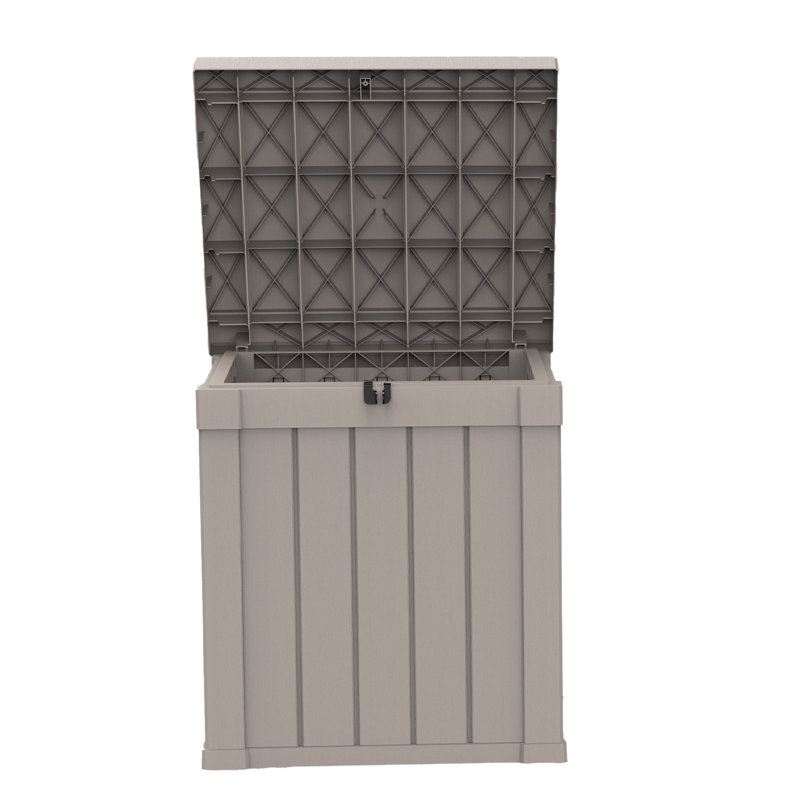 Water Resistant Resin Lockable Deck Box