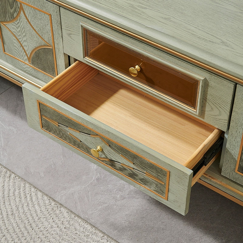 Meuble télé moderne en bois massif