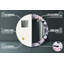 Huldar Glass Flat Wall Mirror