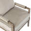 Ensemble de salon avec fauteuil à bobines et banc rembourrés Eliyas-102477324-102477325