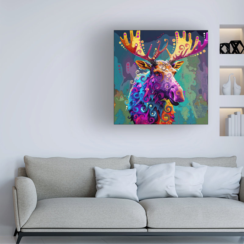 Art sur toile «Bachelor Dean Russo», H 14 po x l 14 po