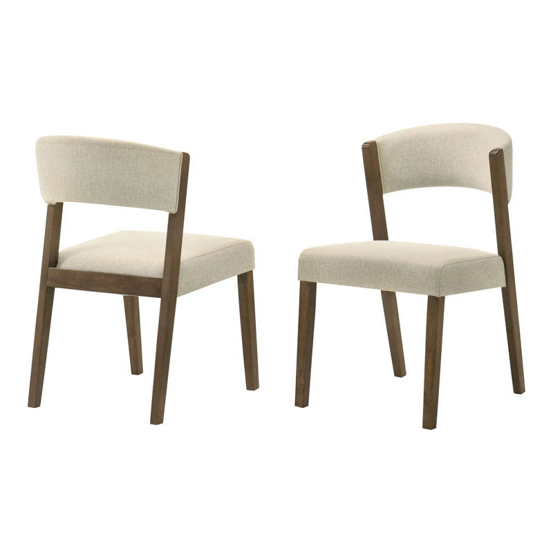 Chaise de salle à manger rembourrée Ingar