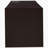 Halston Cappuccino 3-Drawer Office Computer Desk