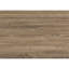 Table basse rectangulaire moderne en stratifié taupe, L 40 po, pour le salon, base en métal noir, table d'appoint rectangulaire de L 40 po, avec pieds