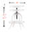 Industrial Adjustable Height Swiveling Stool