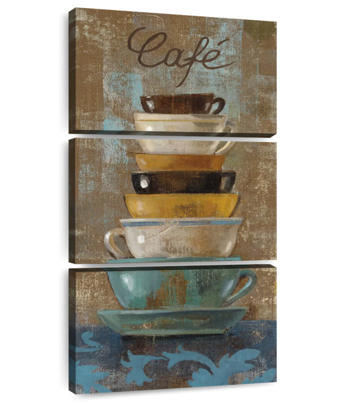 Tasses à café antiques I, H 27 po x l 12 po
