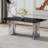 Lalaina Dining Table,Rectangular Dining Table,Dining room table,dining table with metal legs,dinning table,dining room table-111860572-111860570-111860568