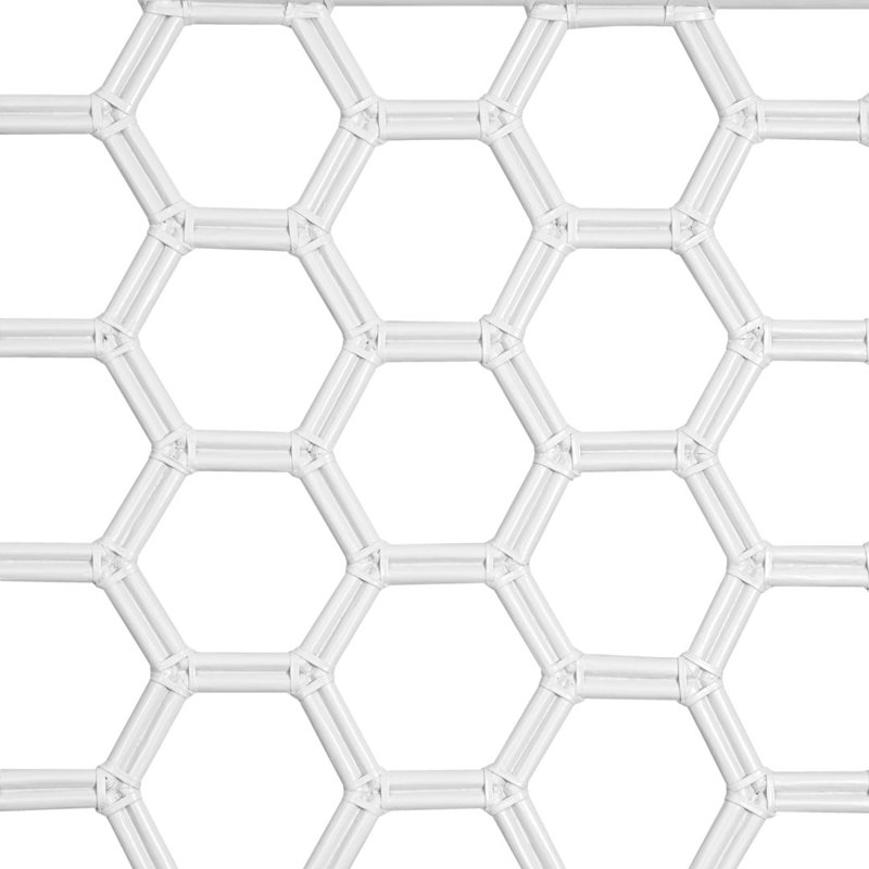 Honeycomb Bed, Black, Queen