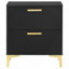 2-Drawer Rectangular Nightstand