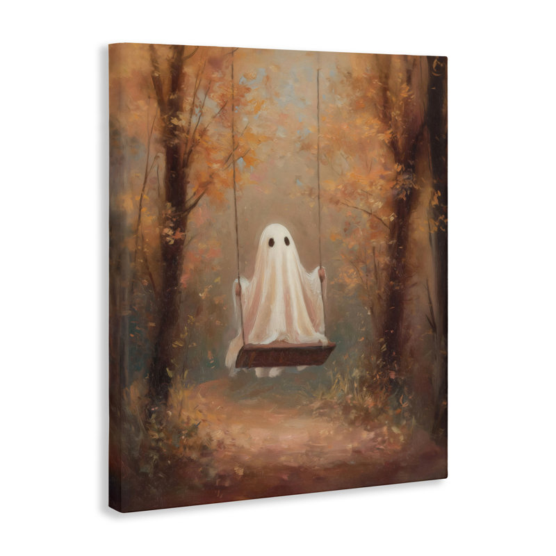 «Eerie Swinging Ghost» par Arlington Prints, H 40 po x l 30 po